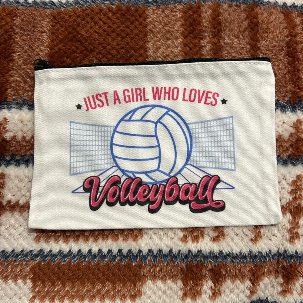 **2/$10** Volleyball Themed Pouch